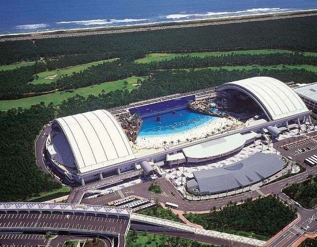 , Seagaia Ocean Dome: Η  εσωτερική τεχνητή παραλία στην Ιαπωνία που προσέλκυε 10.000 τουρίστες την ημέρα