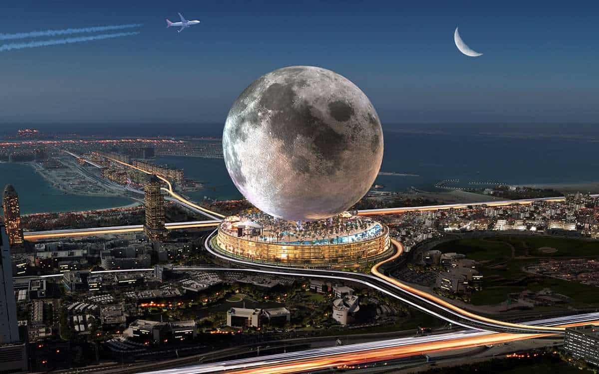 Moon shaped resort hero image 1